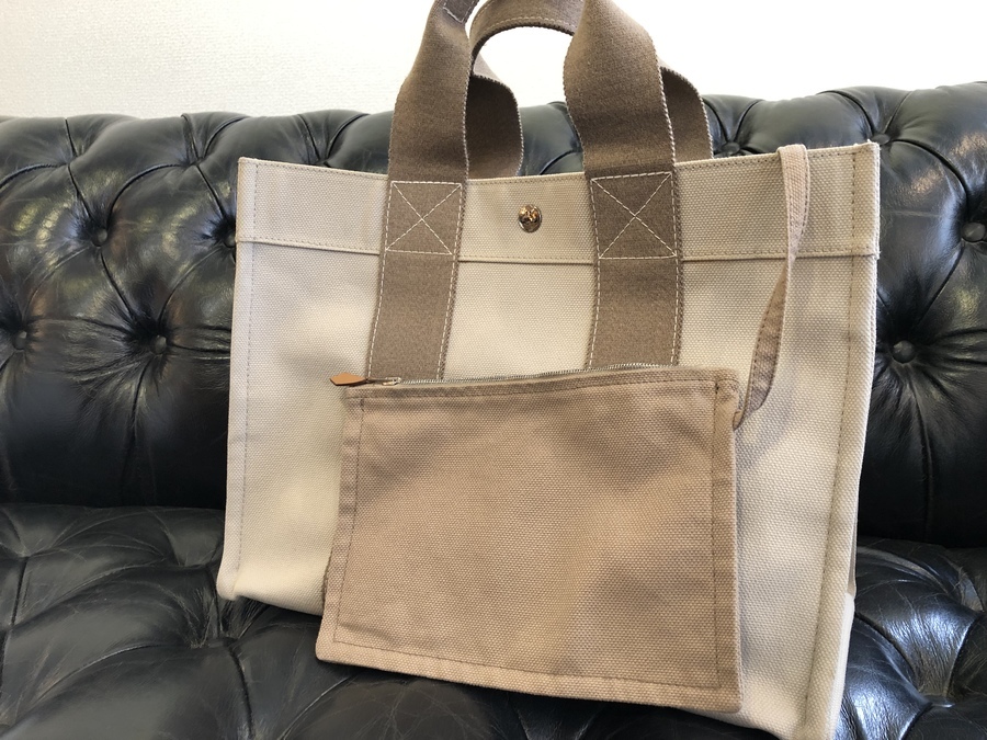HERMES エルメス ボラボラ トートバッグ ベージュ 【公式通販】
