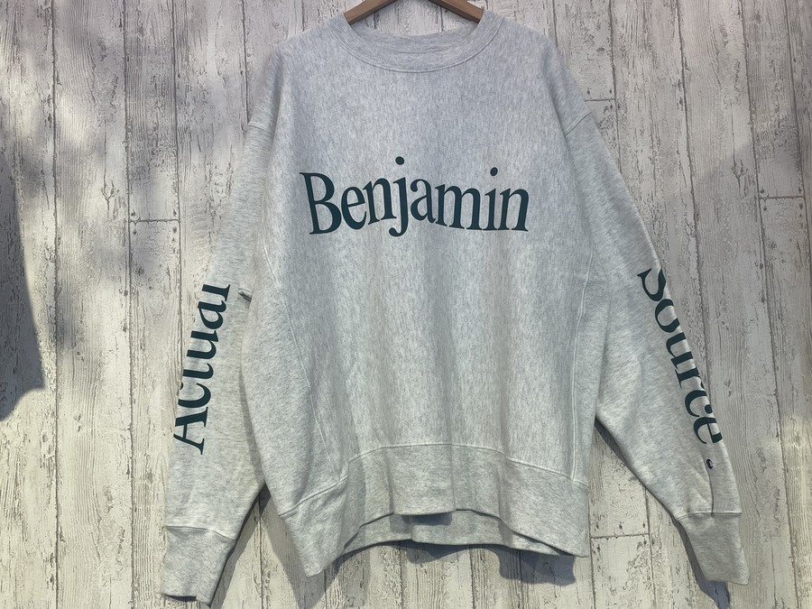 Actual Source × Benjamin Edgar スウェット 2XL