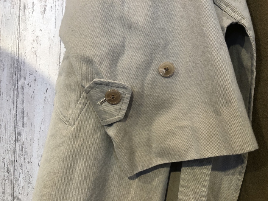 COMOLI/コモリ】ウォッシュドタイロッケンコートが買取入荷｜ブランド