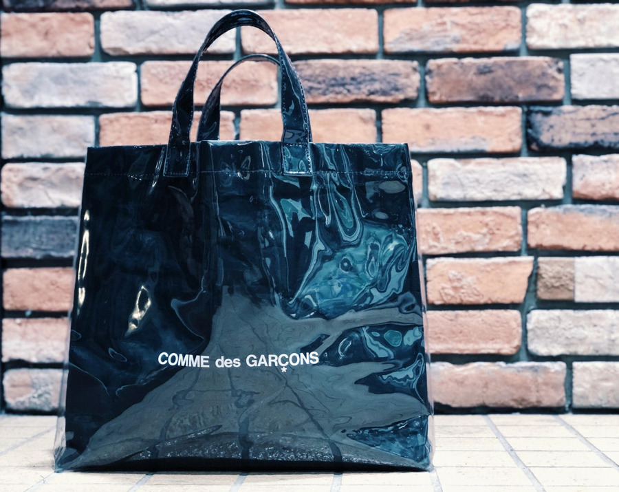 Comme des Garcons コムデギャルソン PVC バッグ コムデギャルソンガール限定クラフトPUバッグ-ビニールバッグ