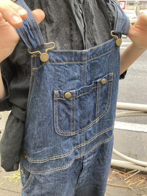 nestRobe デニム オーバーオール コットン リネン ネストローブ nest