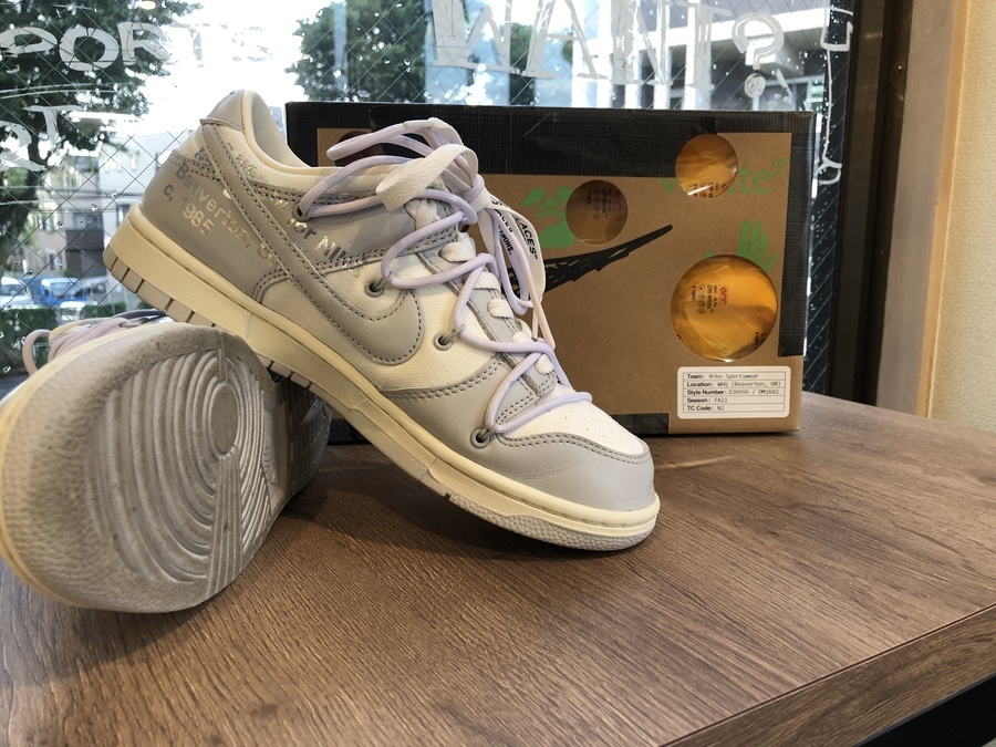 NIKE×Off-White/ナイキ×オフホワイト】ダンクローが買取入荷