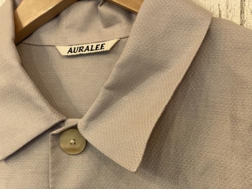 ジャケット・アウター AURALEE SILK LINEN DOBBY SHIRTS JACKET AURALEE 「 SILK LINEN DOBBY SHIRTS JACKET 」 – SISTER