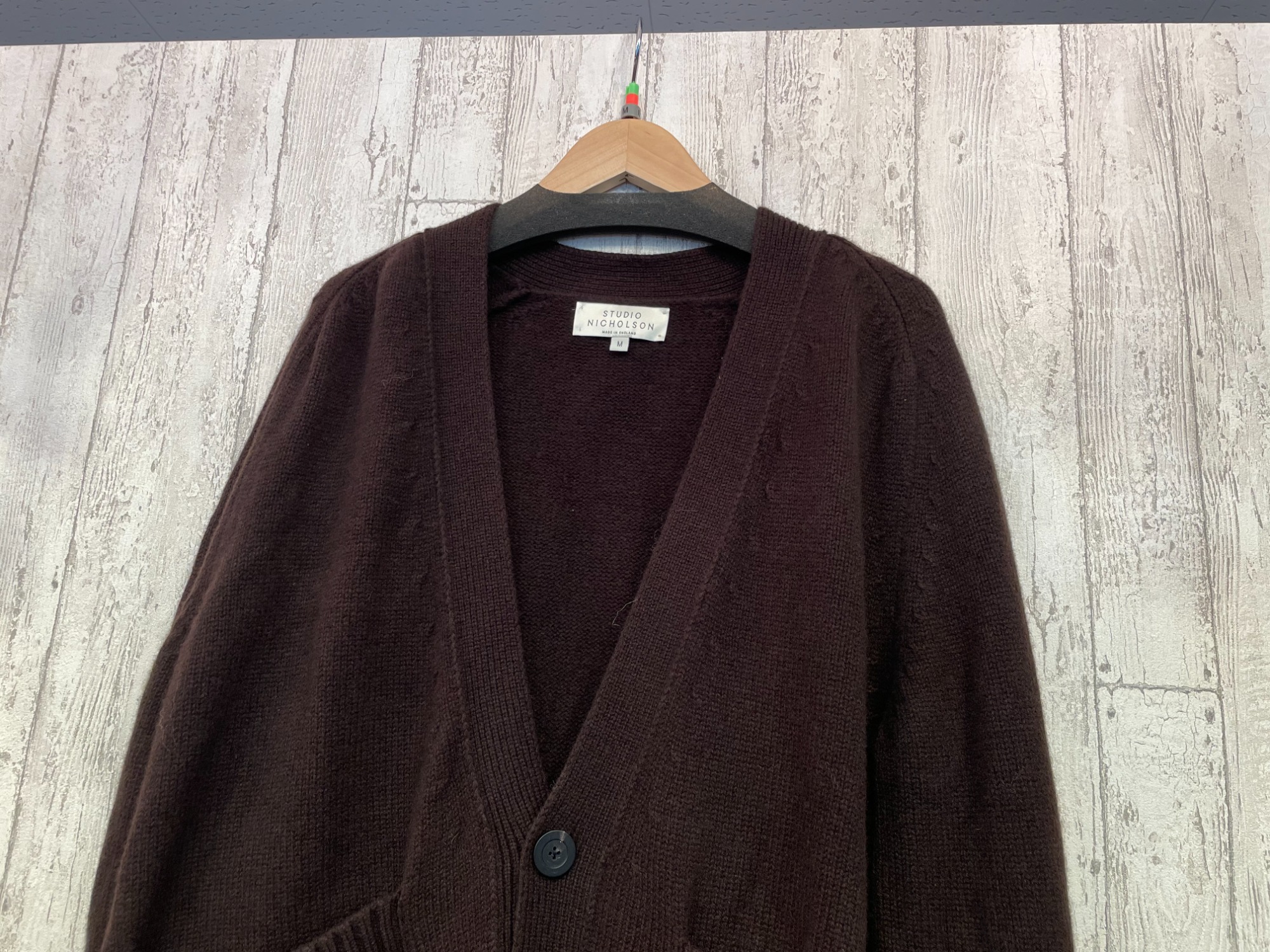 STUDIO NICHOLSON/スタジオニコルソン】ENGLISH LAMBSWOOL FIVE GAUGE 