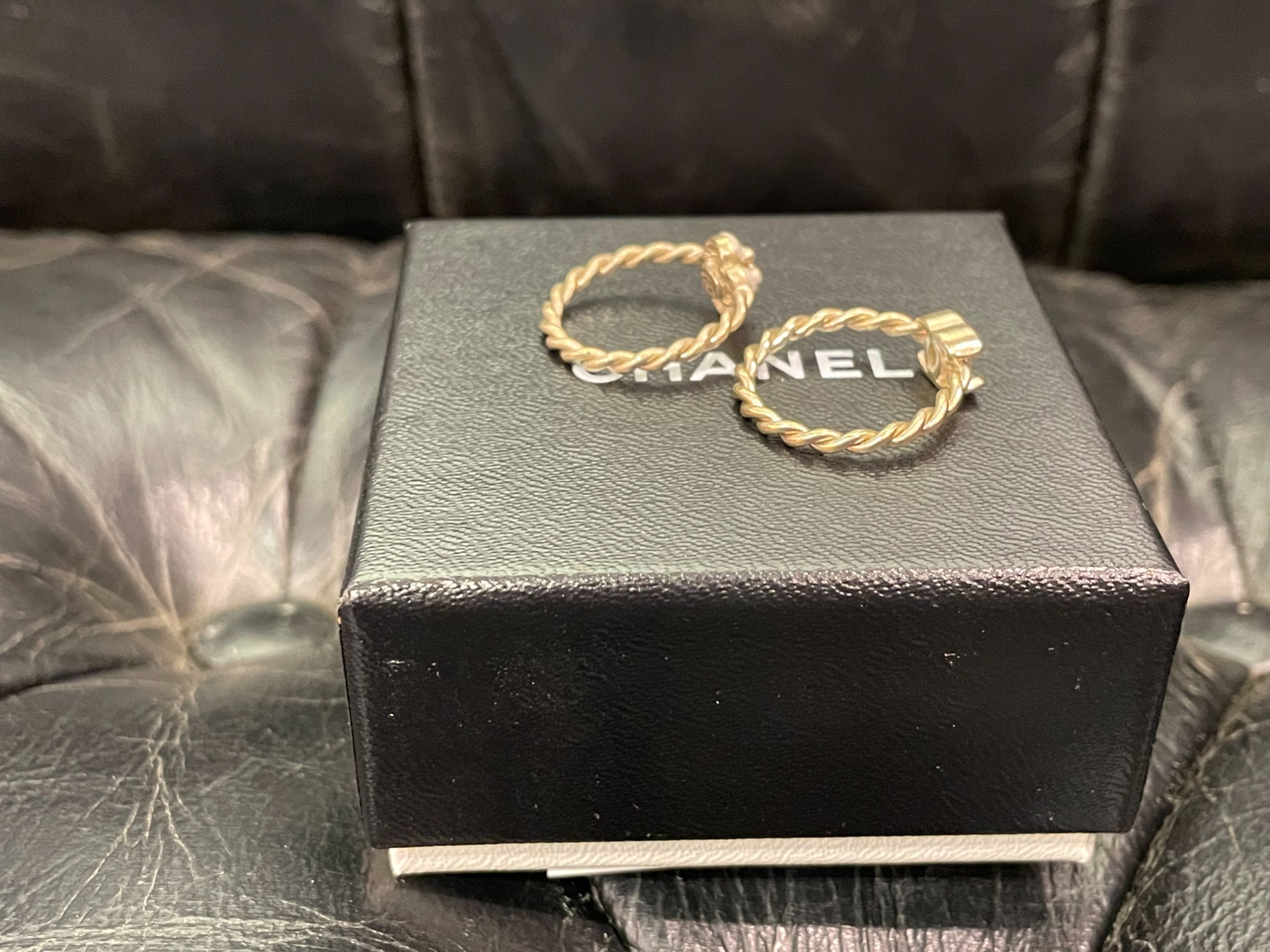 CHANEL/シャネル】よりココマークカメリア2連リングが買取入荷