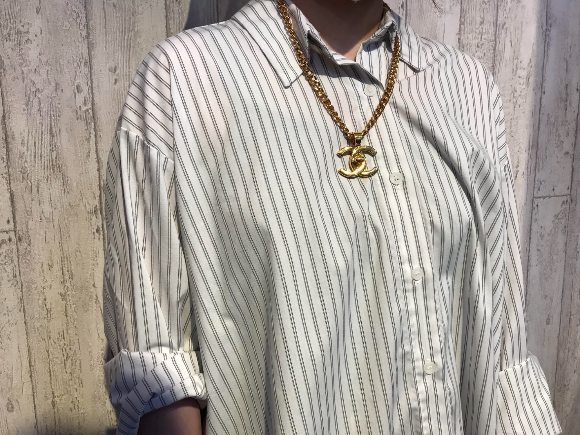 CHANEL/シャネル】からココマークターンロック チェーン