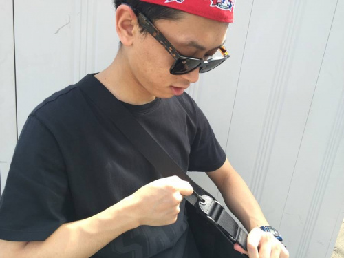 バッグのショルダーバッグ