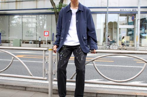 ジャケットのアメカジ