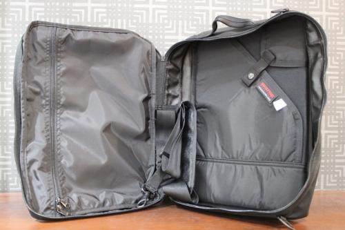 ビジネスバッグのダブルネーム