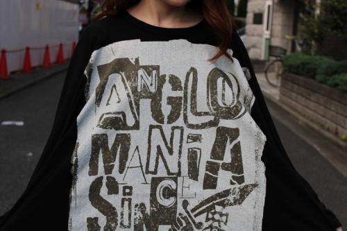 カットソーのオーバサイズ