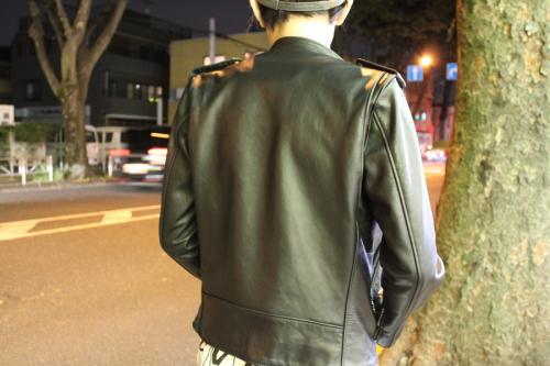 ライダースジャケットのアメカジ