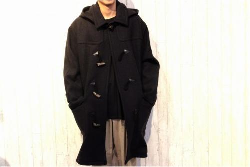 ダッフルコートのハット