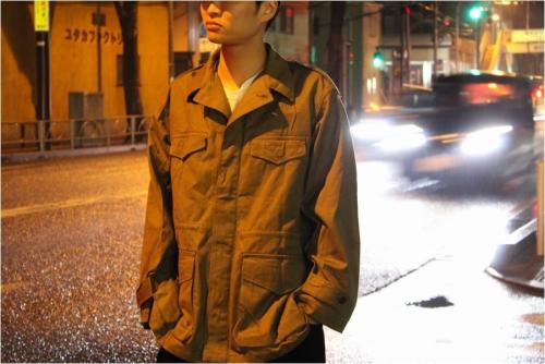 フランス軍のミリタリージャケット