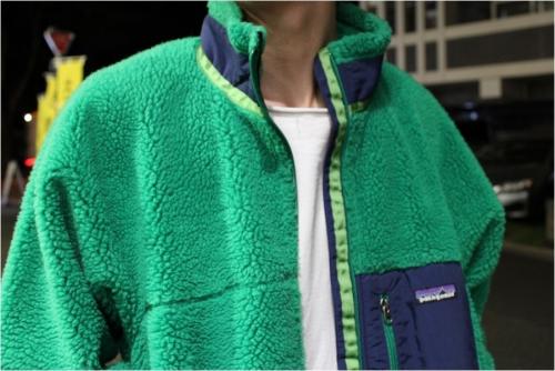 パタゴニアのフリースジャケット