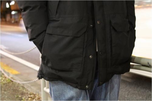 ダウンコートのダウンアイテム