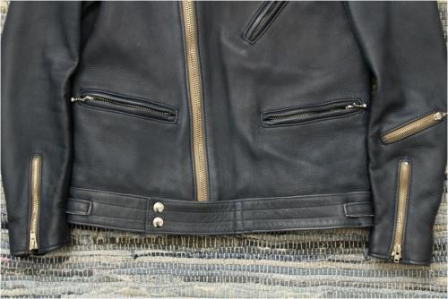 ライダースジャケットのアメカジ