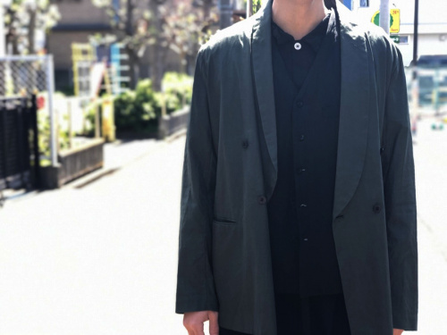 熱い販売 AURALEE／オーラリー)18SS、SHAWL COLLAR JACKETのご紹介 ジャケット・アウター