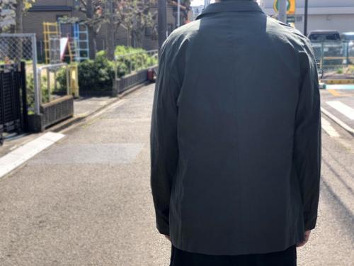 AURALEE オーラリー A8SJ01TN 18SS SHAWL COLLAR JACKET