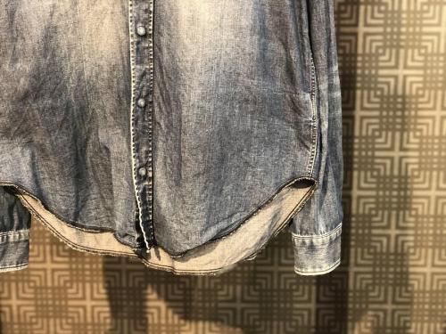 メゾンマルジェラのデニムシャツ