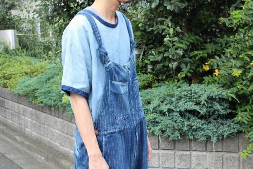 ポータークラシックのハワイアンデニムオーバーオール