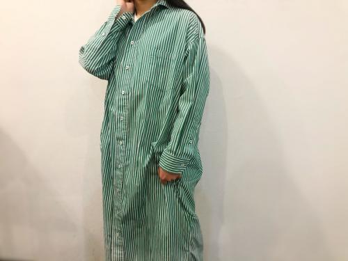 ストライプシャツワンピース TAHS-300-11のトレファクスタイル調布国領店