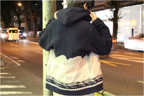 フーデッドコートのメンズ