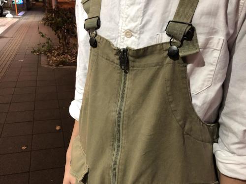 ナイジェルケーボン ライブロのミリタリーオーバーオール