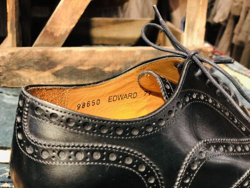 エドワードフルグローブシューズのメンズ