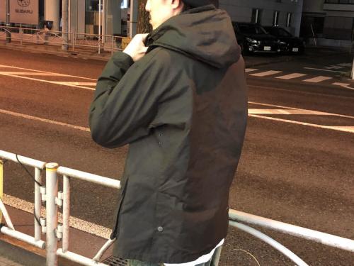 ワックスジャケットのメンズ