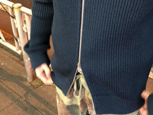 マルタンマルジェラの09AW　ここのえタグ　ドライバーズニット