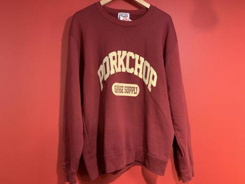 ポークチョップのスウェット