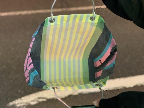 フラワーカフェストライプバッグのトレファクスタイル調布国領店