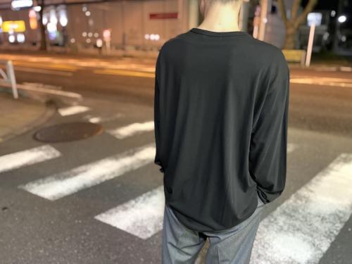 ヨウジヤマモトプールオムの丸首長袖A