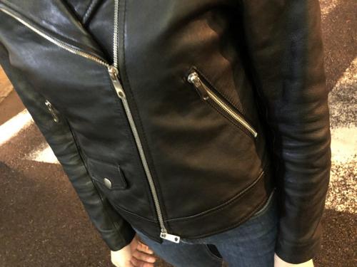 シープレザーダブルライダースジャケットのトレファクスタイル調布国領店