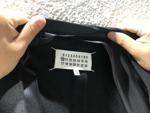 カシミヤノーカラージャケットのトレファクスタイル調布国領店