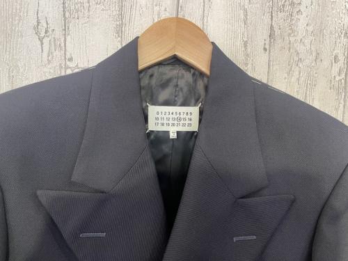 メゾンマルジェラのテクノウールツイルダブルジャケット