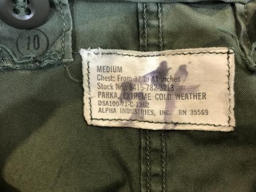 M-65フィッシュテールパーカーのトレファクスタイル調布国領店