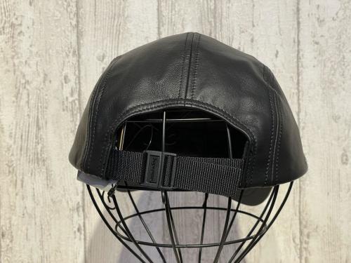 シュプリームのゴアテックスレザーキャンプキャップ