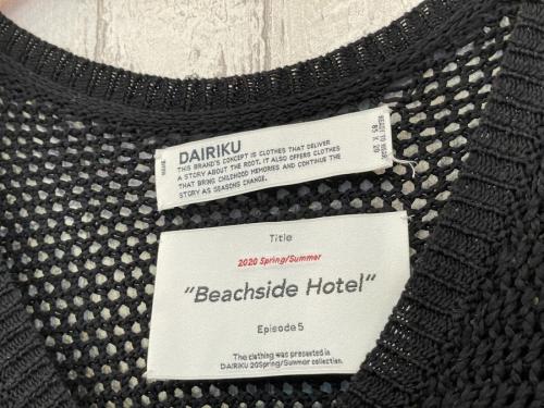 ダイリクのPullover Fringe Net Knit Vest