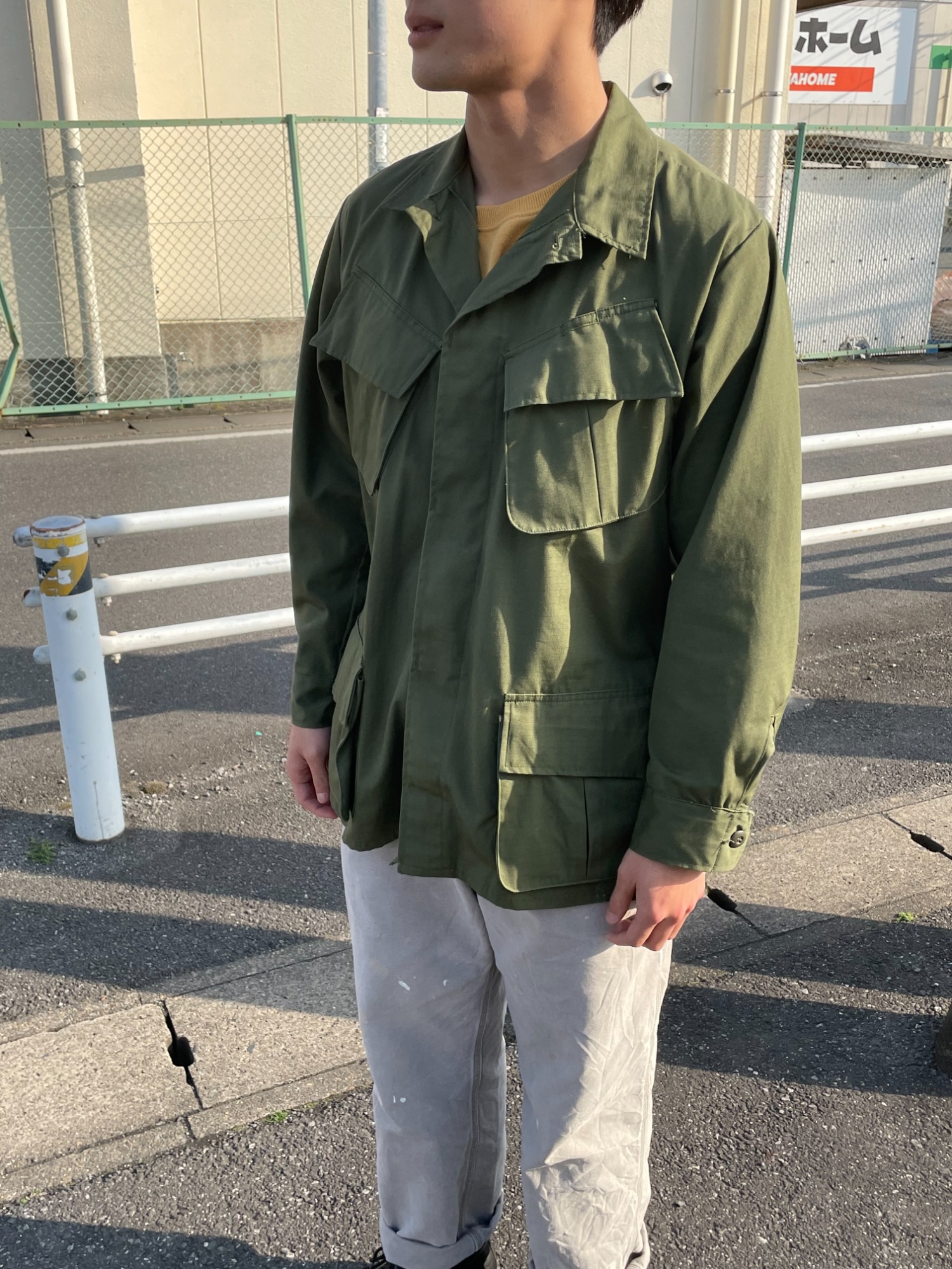 買取強化！US ARMY 68年製 4th jungle fatigue jacket／4th ジャングル ...