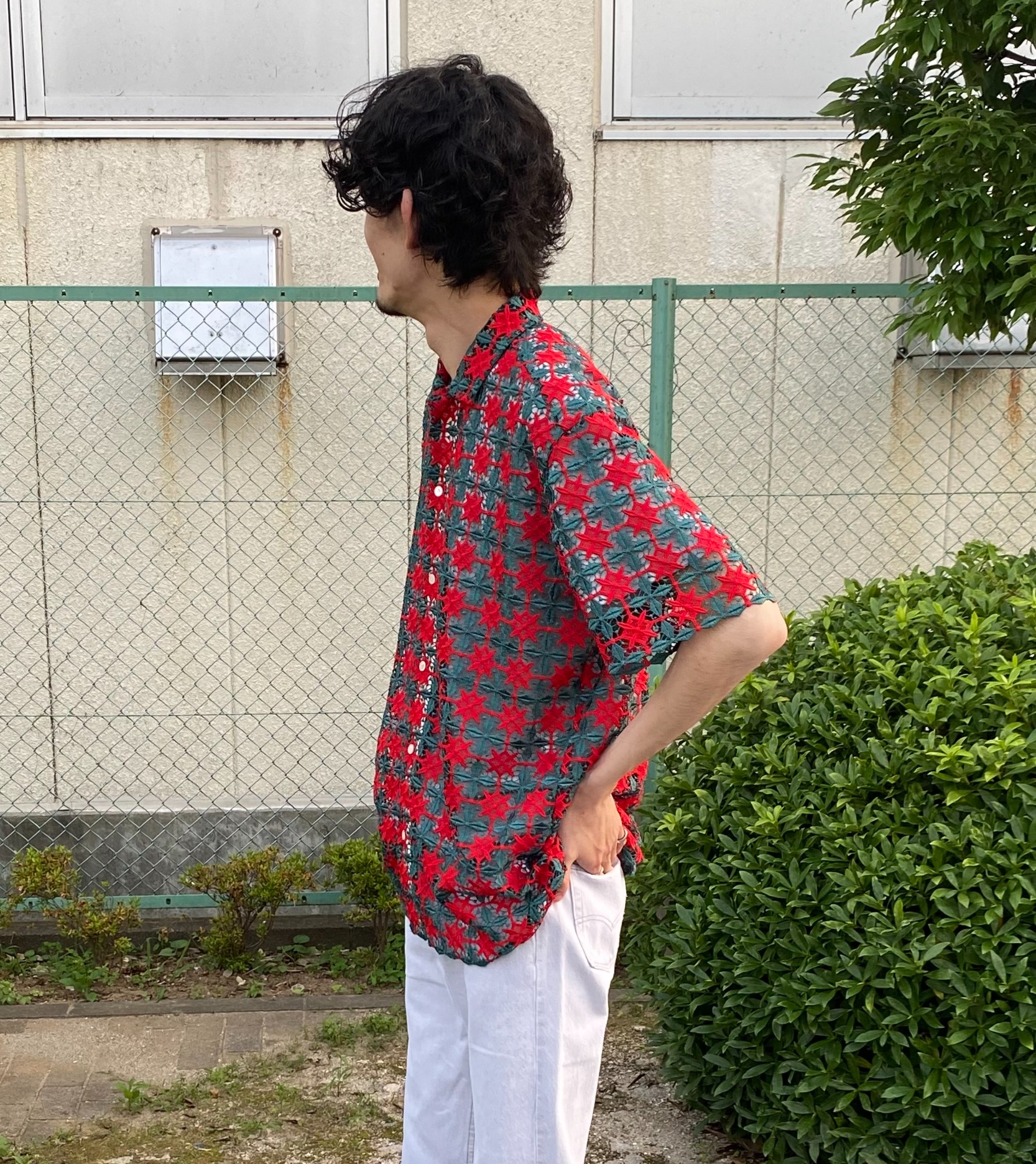 TOGA VIRILIS レースシャツ Lace Shirts