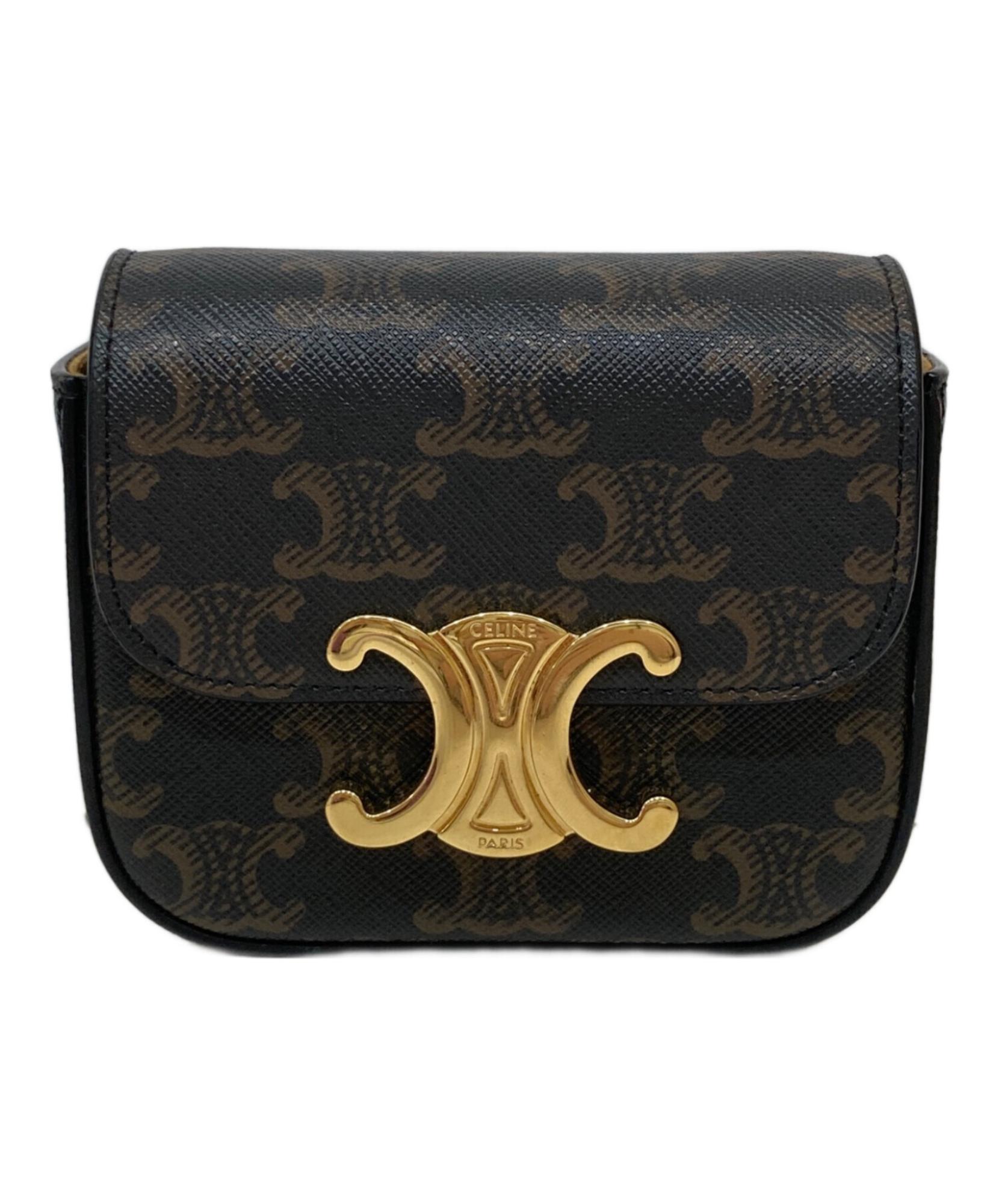 CELINE / セリーヌ】MINI TRIOMPHE（ミニ トリオンフ ショルダーバッグ 