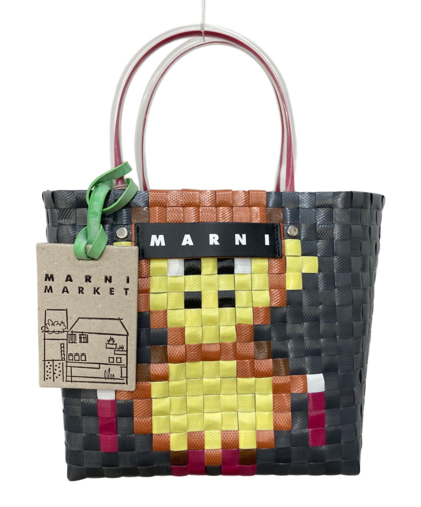 MARNI / マルニ】アニマルバスケット グレーモンキー | 日常に遊び心を