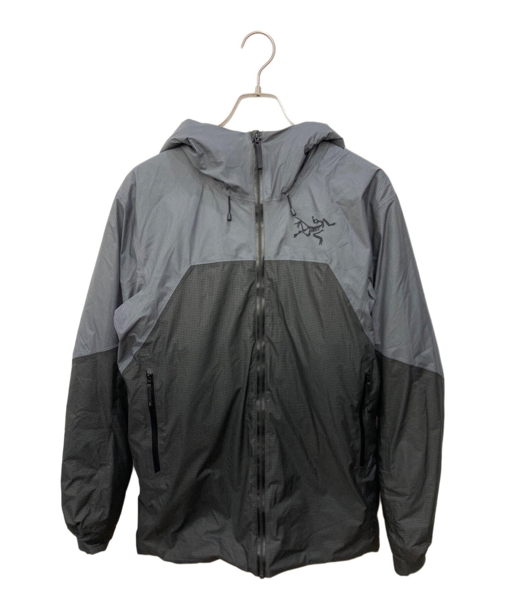 【レアデザイン】アークテリクス マウンテンパーカー 企業刺繍 グレー M ARC'TERYX / アークテリクス】RUSH INSULATED JACKET|本格スペックを街