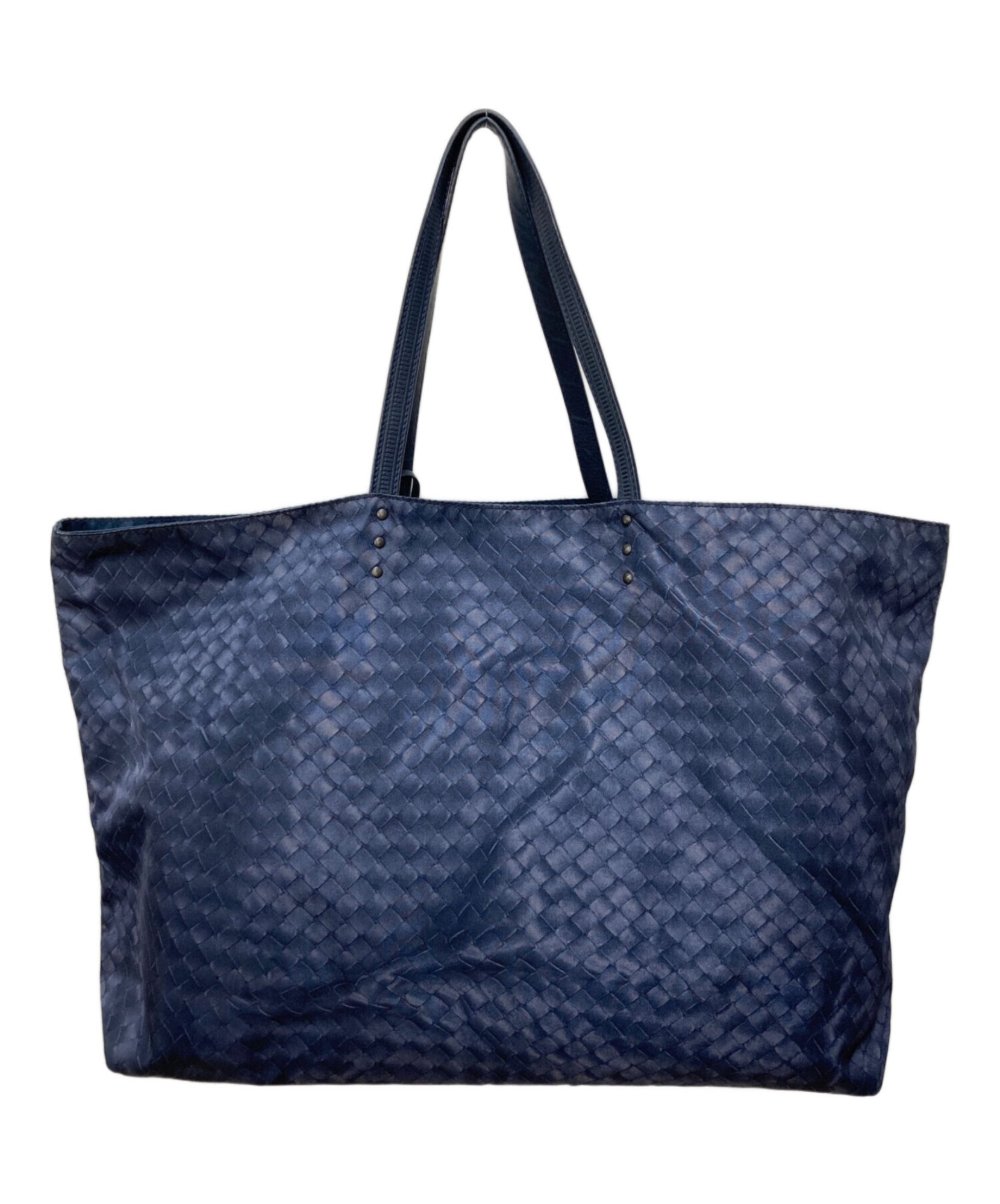 BOTTEGA VENETA ボッテガベネタ　トートバッグ　ブルー BOTTEGA VENETA / ボッテガベネタ】イントレッチオリュージョントート