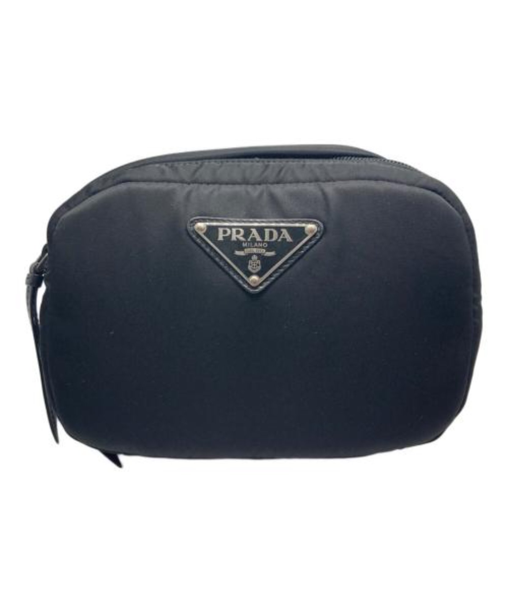 PRADA / プラダ】トライアングルロゴ ナイロンウエストポーチ|洗練され