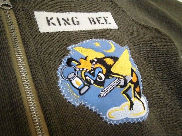 極美品 リアルマッコイズ ミリタリーカーディガン C-2 キングビー 極美