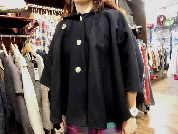 【美品】FIDELITY MADE IN USA ウール ポンチョ アメリカ製 インナーでアレンジ自在！FIDELITYウールポンチョ入荷！[2013.11.10