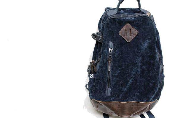 Visvim 20L Navy Lamina Corduroy Backpack | Grailed visvim