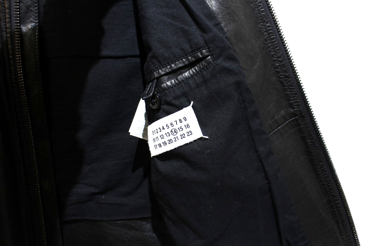 MARTIN MARGIELA14(マルタンマルジェラ)八の字ライダース MARTIN MARGIELA14(マルタンマルジェラ)八の字ライダース